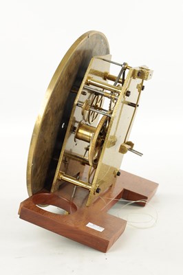 Lot 990 - GUSTAV HORSTMANN, BATH. A FINE MID 19TH CENTURY FIGURED MAHOGANY WALL REGULATOR CLOCK
