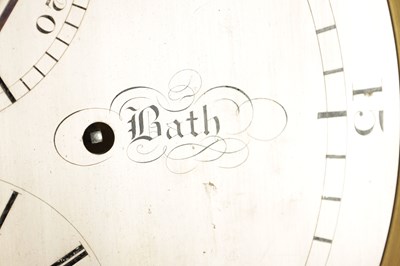 Lot 990 - GUSTAV HORSTMANN, BATH. A FINE MID 19TH CENTURY FIGURED MAHOGANY WALL REGULATOR CLOCK