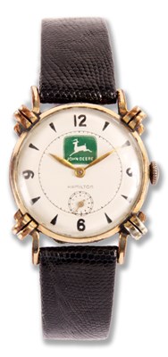 Lot 174 - A Vintage gold plated HAMILTON WRISTWATCH,...