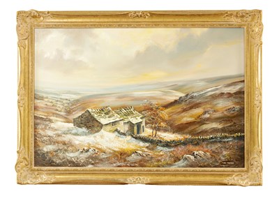 Lot 250 - A 20TH CENTURY OIL ON CANVAS OF WUTHERING HEIGHTS BY JOHN CORCORAN