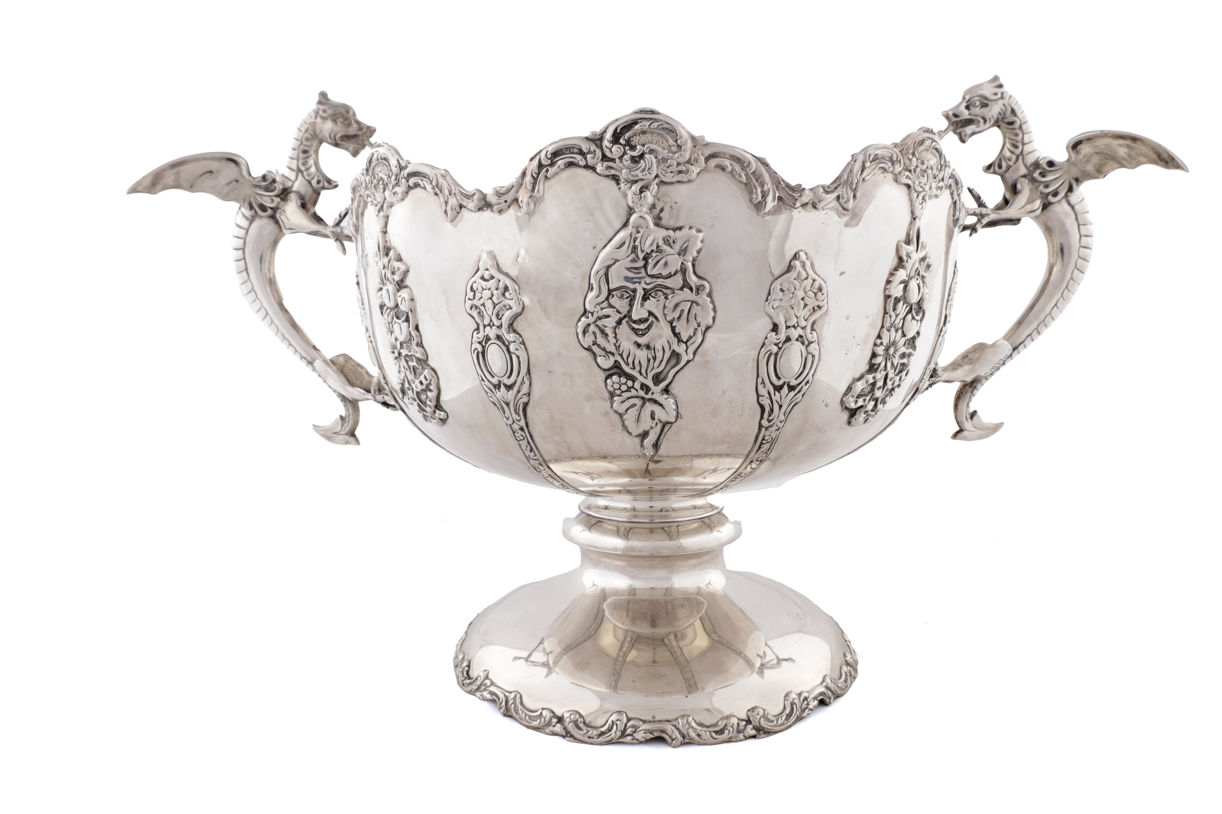 Charles Boyton and Son George V silver Monteith bowl sold by Hutchinson Scott