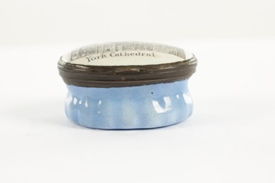 Lot 648 - AN 18TH CENTURY YORK CATHEDRAL PATCH BOX