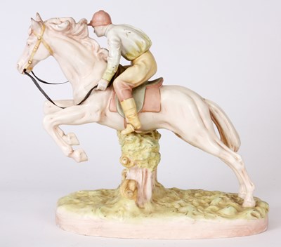 Lot 47 - A LATE 19TH CENTURY ROYAL DUX PORCELAIN FIGURE...