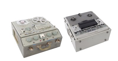 Lot 347 - A VINTAGE FERROGRAPH VALVE REEL-TO-REEL TAPE RECORDER