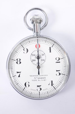 Lot 1151 - A COLLECTION OF TWO POCKET WATCHES AND A STOPWATCH