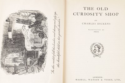Lot 349 - A FULLY ILLUSTRATED SET OF CHARLES DICKENS NOVELS