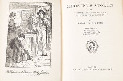 Lot 349 - A FULLY ILLUSTRATED SET OF CHARLES DICKENS NOVELS