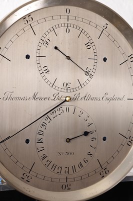 Lot 950 - AN EXTREMELY RARE OBSERVATORY TANK REGULATOR BY THOMAS MERCER, NO.500