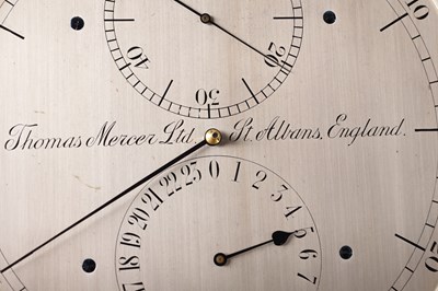 Lot 950 - AN EXTREMELY RARE OBSERVATORY TANK REGULATOR BY THOMAS MERCER, NO.500