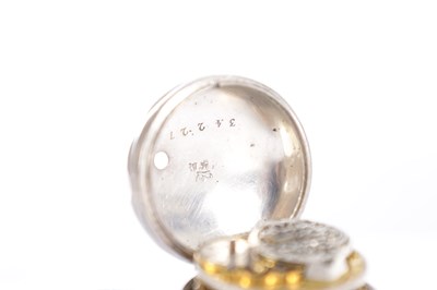 Lot 299 - BORDIER, GENEVE. AN 18TH CENTURY SILVER PAIR CASED VERGE POCKET WATCH
