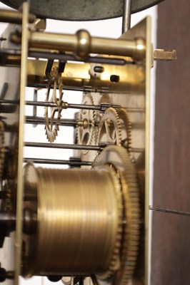 Lot 958 - THOMAS ISLES, LONDON. A GOOD GEORGE III FIGURED MAHOGANY EIGHT DAY LONGCASE CLOCK