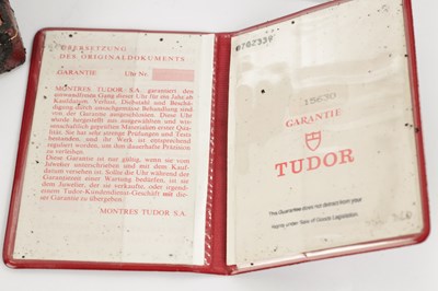 Lot 302 - A GENTLEMAN'S VINTAGE TUDOR MONARCH STAINLESS STEEL WRISTWATCH