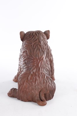Lot 60 - A LARGE CASED JAPANESE MEIJI PERIOD CARVED HARDWOOD SCULPTURE BY ISHIKAWA KOMEI