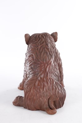 Lot 60 - A LARGE CASED JAPANESE MEIJI PERIOD CARVED HARDWOOD SCULPTURE BY ISHIKAWA KOMEI