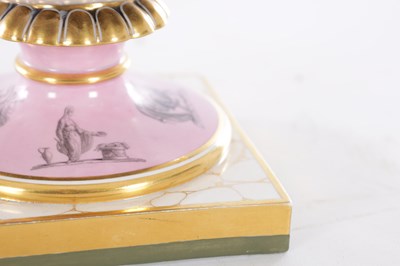 Lot 11 - AN IMPRESSIVE PAIR OF EARLY 19TH CENTURY WORCESTER BARR FLIGHT & BARR LIDDED ICE PAILS