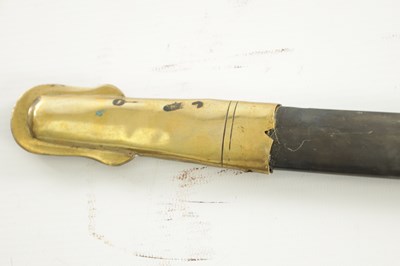 Lot 477 - A US MODEL 1850 UNION STYLE OFFICER'S SWORD WITH STEEL SCABBARD