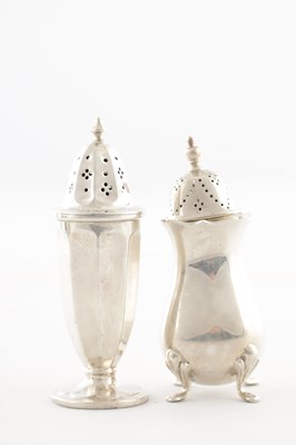 Lot 184 - A COLLECTION OF SILVER ITEMS