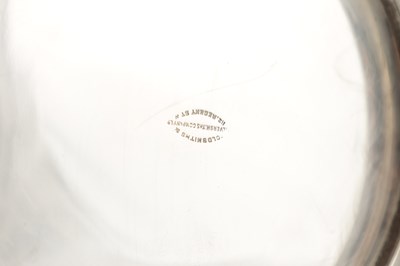 Lot 117 - A LARGE GEORGE V SILVER TWO HANDLED PRESENTATION BOWL