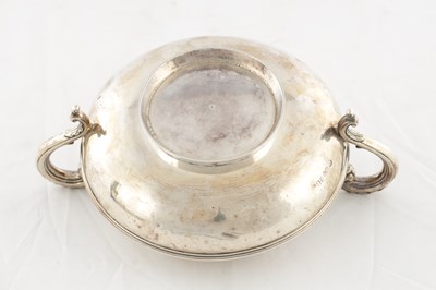 Lot 161 - A GEORGE IV SILVER THREE PIECE TEA SET