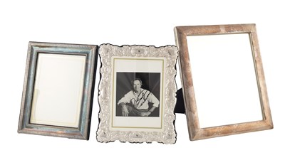 Lot 174 - A COLLECTION OF THREE SILVER FRAMES
