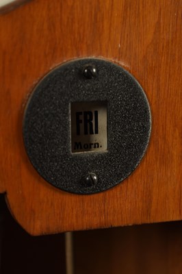 Lot 1388 - NATIONAL TIME RECORDER CO. LTD. A LATE 19TH CENTURY OAK CASED CLOCKING IN MACHINE