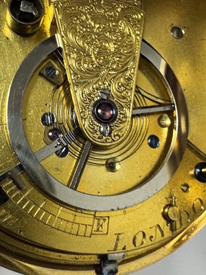 Lot 1195 - VULLIAMY, LONDON. A 19TH CENTURY 18CT GOLD FULL HUNTER POCKET WATCH