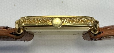 Lot 1239 - A GENTLEMAN'S 1970'S 18CT GOLD MANUAL WIND PIAGET WRISTWATCH