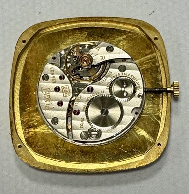 Lot 1239 - A GENTLEMAN'S 1970'S 18CT GOLD MANUAL WIND PIAGET WRISTWATCH