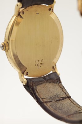 Lot 1172 - A GENTLEMAN'S 18CT GOLD AND DIAMOND SET PIAGET AUTOMATIC WRISTWATCH