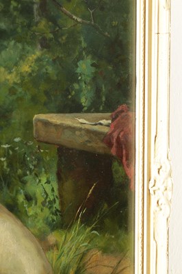 Lot 678 - ALFRED DUKE (BRITISH 1863-1905) A PAIR OF OILS ON CANVAS