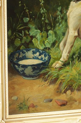 Lot 678 - ALFRED DUKE (BRITISH 1863-1905) A PAIR OF OILS ON CANVAS