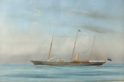 Lot 657 - A PAIR OF 19TH CENTURY GOUACHES OF SHIPS