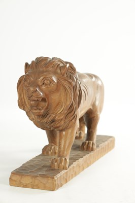Lot 828 - TWO LATE 20TH CENTURY CARVINGS