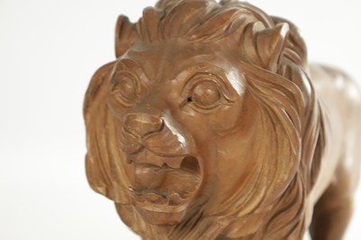 Lot 828 - TWO LATE 20TH CENTURY CARVINGS
