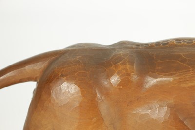 Lot 828 - TWO LATE 20TH CENTURY CARVINGS