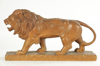 Lot 828 - TWO LATE 20TH CENTURY CARVINGS