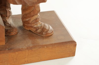 Lot 828 - TWO LATE 20TH CENTURY CARVINGS