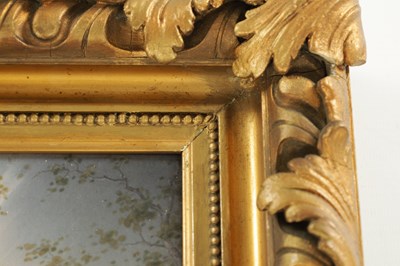Lot 60 - A 19TH CENTURY FRAMED BERLIN PAINTED PORCELAIN PLAQUE