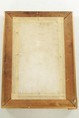 Lot 60 - A 19TH CENTURY FRAMED BERLIN PAINTED PORCELAIN PLAQUE