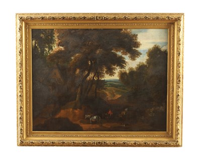 Lot 714 - ATT. JAMES ARTHUR O'CONNOR (1792 - 1841). AN 18TH CENTURY OIL ON CANVAS