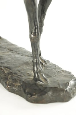 Lot 993 - LOUIS-ARMAND BARDERY (FRENCH, 1879-1952). A PATINATED BRONZE SCULPTURE