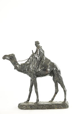 Lot 993 - LOUIS-ARMAND BARDERY (FRENCH, 1879-1952). A PATINATED BRONZE SCULPTURE