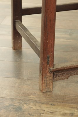 Lot 494 - A SET OF THREE 19TH CENTURY CHINESE HARDWOOD SIDE CHAIRS