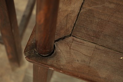Lot 494 - A SET OF THREE 19TH CENTURY CHINESE HARDWOOD SIDE CHAIRS