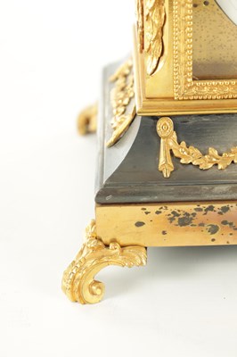 Lot 1392 - GEORGE PRIOR, LONDON. A SMALL AND FINE GEORGE III ORMOLU CASED MUSICAL BRACKET CLOCK