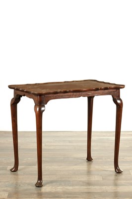 Lot 1523 - AN 18TH CENTURY SILVER TABLE