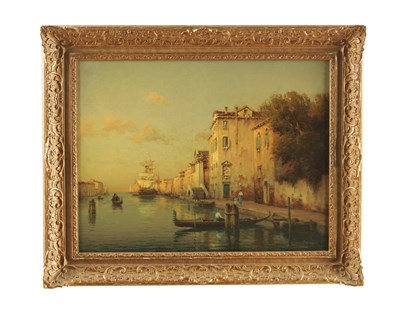 Lot 640 - ANTOINE BOUVARD SNR, MARC ALDINE (1870 - 1956) A 20TH CENTURY OIL ON CANVAS