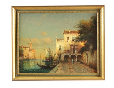 Lot 658 - ANTOINE BOUVARD JR (1913 - 1972) A 20TH CENTURY OIL ON CANVAS