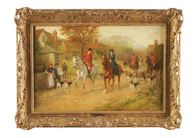 Lot 729 - HEYWOOD HARDY (BRITISH 1843-1933) OIL ON CANVAS