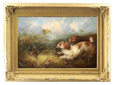 Lot 722 - GEORGE ARMFIELD (BRITISH 1808-1893) A 19TH CENTURY OIL ON CANVAS